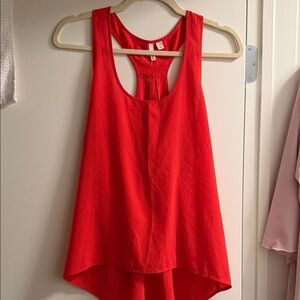 Orange Sleeveless Women's Top